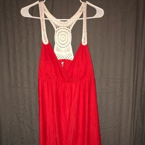 Racer back dress